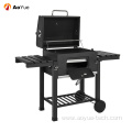 Outdoor BBQ Grill with Side Tables